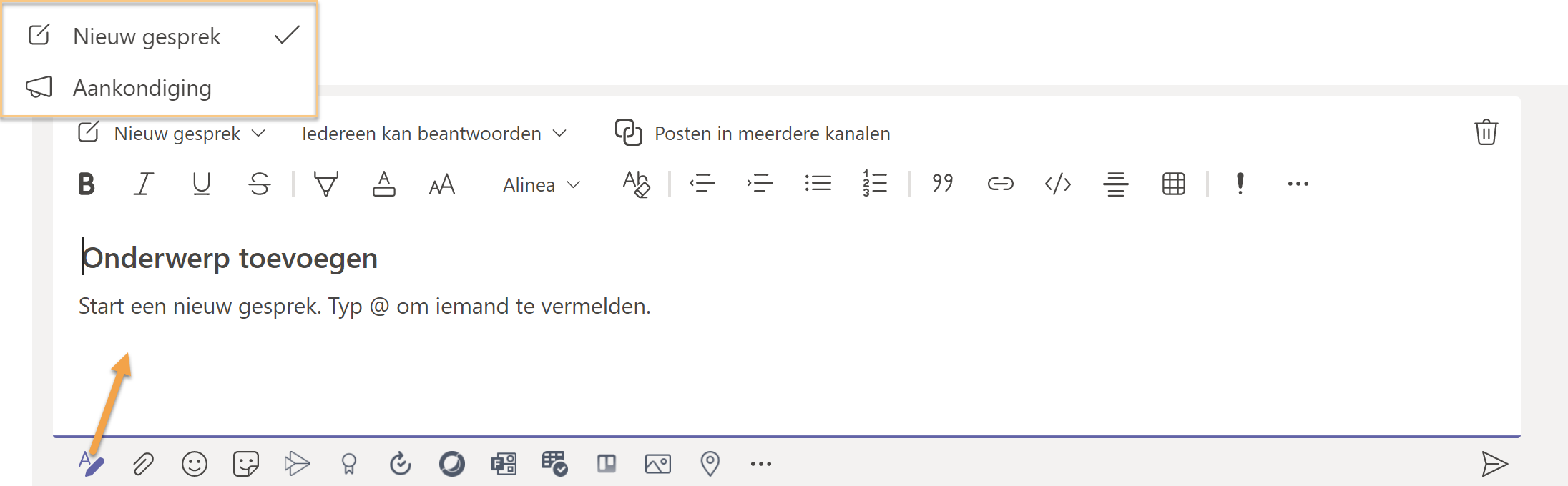 Layout mogelijkheden